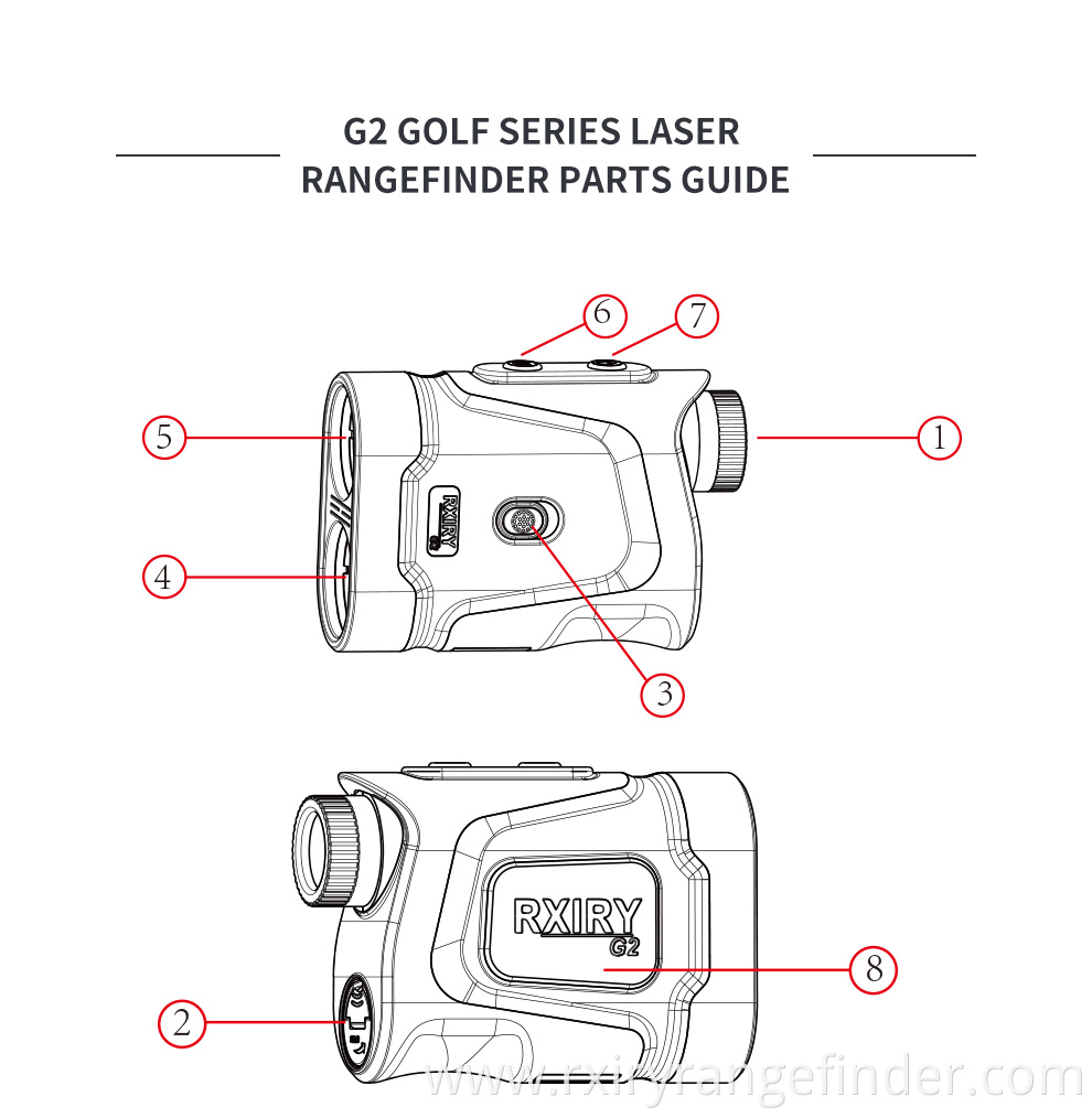 Golf Rangefinder G2 5